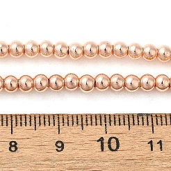 Electroplate Glass Beads Strands&nbsp;EGLA-C007-10B