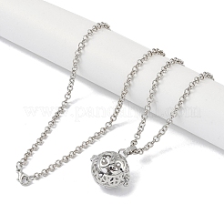 Brass Pendant Necklaces&nbsp;NJEW-G089-15E-P