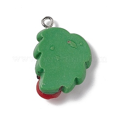 Opaque Resin Pendants&nbsp;RESI-M028-03C