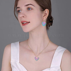 201 Stainless Steel Filigree Pendants&nbsp;STAS-UN0020-63MC