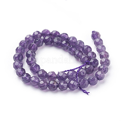 Natural Amethyst Beads Strands&nbsp;L-G-C073-12mm-3