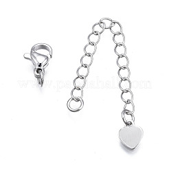 Brass Chain Extender&nbsp;KK-T063-006P-NF