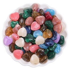 100Pcs Opaque Acrylic Beads&nbsp;OACR-PA0002-18