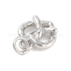 Rack Plating Heart Brass Pendants&nbsp;KK-M293-01P