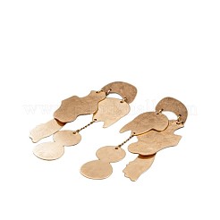 Alloy Stud Dangle Earrings&nbsp;WG03280-01