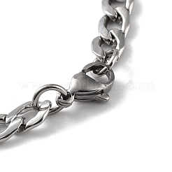201 Stainless Steel Enamel Pendant Necklace&nbsp;NJEW-K253-20P