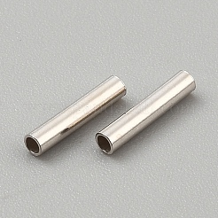 925 Sterling Silver Tube Beads&nbsp;STER-WH0008-94B