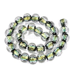 Handmade Foil Glass Beads Strands&nbsp;FOIL-Q002-01A-03