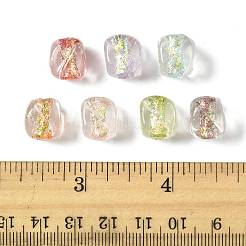 16Pcs 7 Colors Handmade Foil Lampwork Beads&nbsp;FOIL-FS0001-03