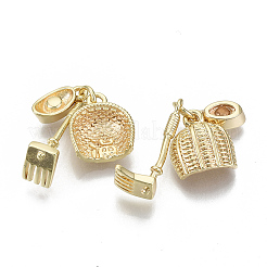 Brass Pendants&nbsp;KK-N232-43-NF