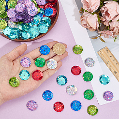 700Pcs 7 Colors UV Plating PVC Plastic Beads&nbsp;FIND-GF0009-55