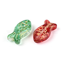 Baking Paint Transparent Glass Beads&nbsp;DGLA-N018-31