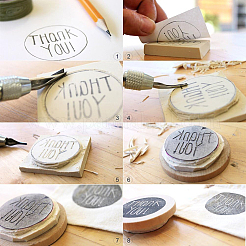 Rubber Stamps&nbsp;AJEW-PH0016-20