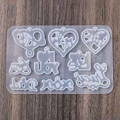 DIY Silicone Pendant Molds&nbsp;DIY-A054-02A