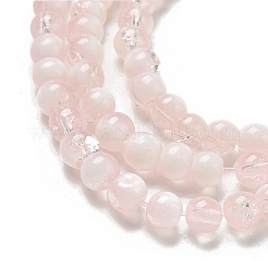 Crackle Glass Beads Strands&nbsp;GLAA-U001-4mm-12
