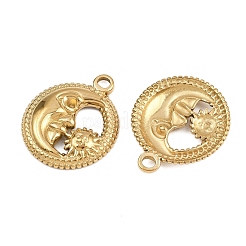 304 Stainless Steel Pendants&nbsp;STAS-L303-12G