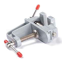 Aluminum Alloy Mini Table Bench Vise&nbsp;AJEW-I060-01