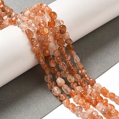 Natural Sunstone Beads Strands&nbsp;G-L608-A04-01