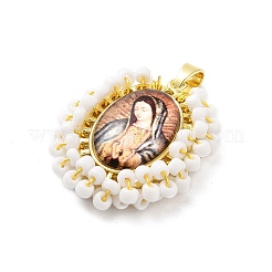 Rack Plating Brass Charms&nbsp;KK-M082-01A