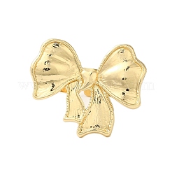 Bowknot Alloy Open Cuff Rings&nbsp;LS-RJEW-U006-05G