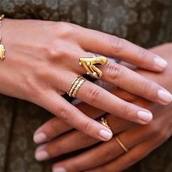 Heart 304 Stainless Steel Finger Rings for Women&nbsp;QD7769
