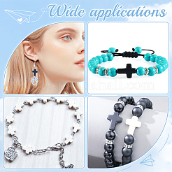 210Pcs 6 Styles Synthetic Turquoise Beads&nbsp;G-HY0001-52