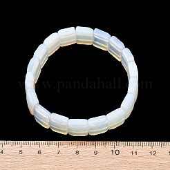 Opalite Faceted Beaded Stretch Bracelets for Women&nbsp;BJEW-K251-08L
