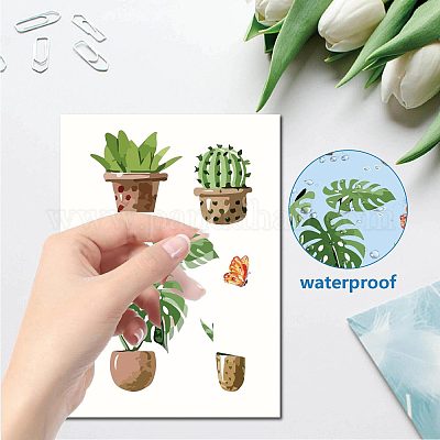 PVC Window Sticker&nbsp;DIY-WH0435-001-1