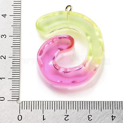 Resin Pendant&nbsp;FIND-Q107-01G-04-1