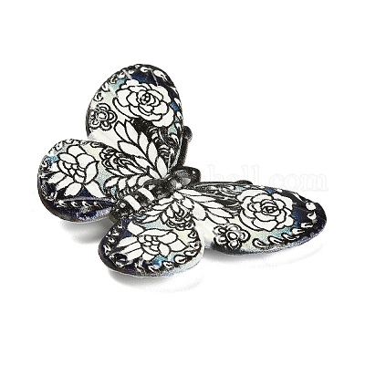 Printed Opaque Acrylic Beads&nbsp;MACR-R004-02J-1