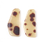 Resin Cabochons, Polygon, Wheat, 40x17x4mm