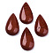 Natural Red Jasper Cabochons, Teardrop, 28~29x15~17x6~9mm