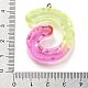 Resin Pendant&nbsp;FIND-Q107-01G-04-3
