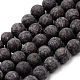 Natural Snowflake Obsidian Beads Strands&nbsp;G-Q462-72-8mm-1