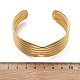 304 Stainless Steel Cuff Bangles&nbsp;BJEW-B108-13G-5
