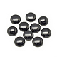 合成ブラックストーンカボション  半円/ドーム  8x4mm&nbsp;G-R416-8mm-46-1-1