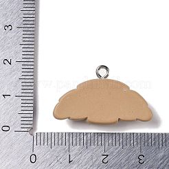 Opaque Resin Pendants&nbsp;RESI-S403-03K