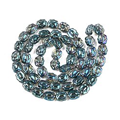 Electroplate Glass Beads Strands&nbsp;EGLA-T021-05F