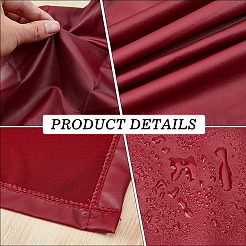 2Pcs Imitation Leather Sofa Armrest Covers&nbsp;AJEW-WH20070-167A