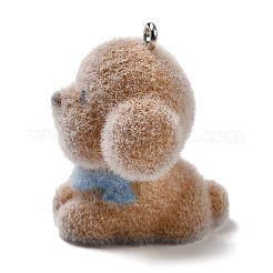 Flocky Resin Pendants&nbsp;RESI-E059-05B