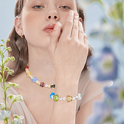 38Pcs Handmade Lampwork Beads&nbsp;LAMP-HS0001-23