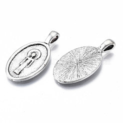 Tibetan Style Alloy Pendants&nbsp;PALLOY-Q441-048-RS
