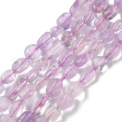 Natural Lavender Amethyst Beads Strands&nbsp;G-C268-A03-6x8mm