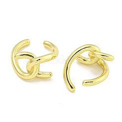 Brass Cuff Earrings&nbsp;EJEW-C104-053G