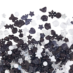 150G Transparent & Opaque Acrylic Beads&nbsp;TACR-SP0001-38B