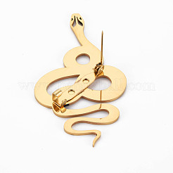 Snake Brooch&nbsp;JEWB-N007-009G-FF