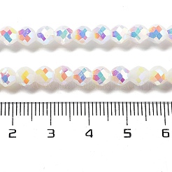 Electroplate Glass Beads Strands&nbsp;GLAA-A014-01E