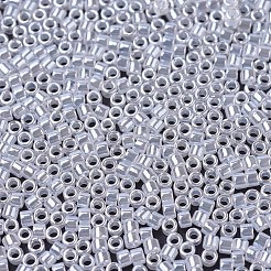 MIYUKIデリカビーズ  シリンダー  日本製シードビーズ  11/0  （db0231)クリスタルセイロン  1.3x1.6mm  穴：0.8mm  約2000PCS /ボトル  10 G /ボトル&nbsp;SEED-JP0008-DB0231