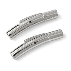 変色しにくい316サージカルステンレススチール製バヨネット留め具  コラム  ステンレス鋼色  30x6mm  穴：3mm&nbsp;X-STAS-I013-3mm