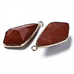 Natural Red Jasper Charms&nbsp;G-Q998-029D